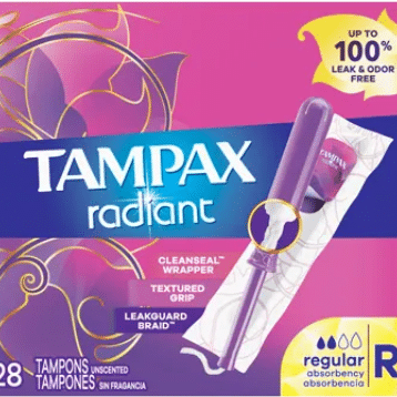 Tampax Radiant